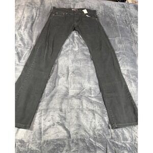 Levi's 511‎ Slim Fit Skinny Black Jeans Mens size 34